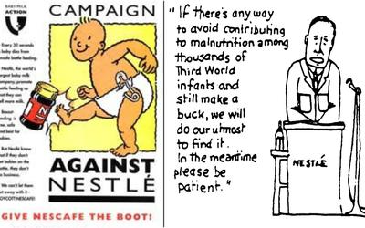 Povijest kampanje bojkota Nestléovih proizvoda