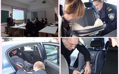 Sigurnost djece kao putnika - obuka prometnih policajaca