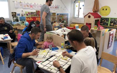 Održana kreativna radionica za tate i djecu u Novigradu