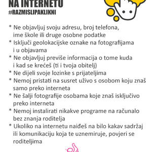 Sigurno i odgovorno na internetu