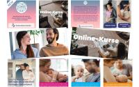 Social media campaigns about e-learning platforms from MotherHOOD and Roda
