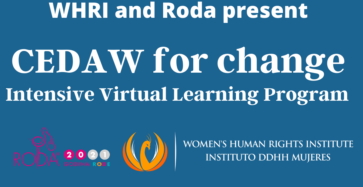 Women's Human Rights Institute Training RODA