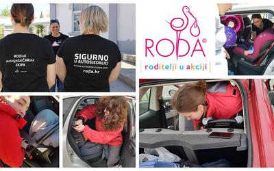 Rodin pregled autosjedalica u Slatini, 18.9.2019.