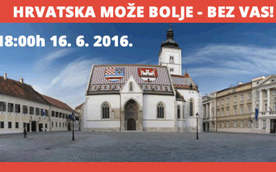 Hrvatska može bolje - bez vas!