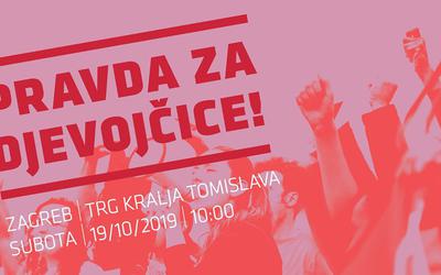 Pravda za djevojčice! priključite se prosvjedu u Zagrebu i širom Hrvatske