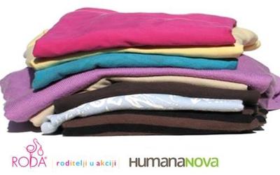 Humana Nova i Roda - skupljanje rabljene odjeće i obuće