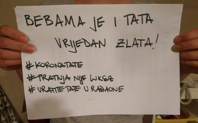 Rodine aktivnosti u području prava na pratnju na porodu za vrijeme COVID-19