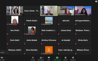 Održana online konferencija Dostupnost zdravstvene skrbi žena tijekom pandemije COVID-19