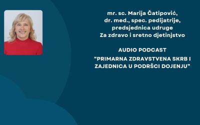 Audio podcast s dr. Čatipović: Podrška zajednice dojenju