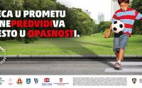 Javna kampanja o sigurnosti djece pješaka i biciklista u prometu