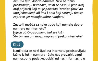 Internet i stvarnost - lažno predstavljanje